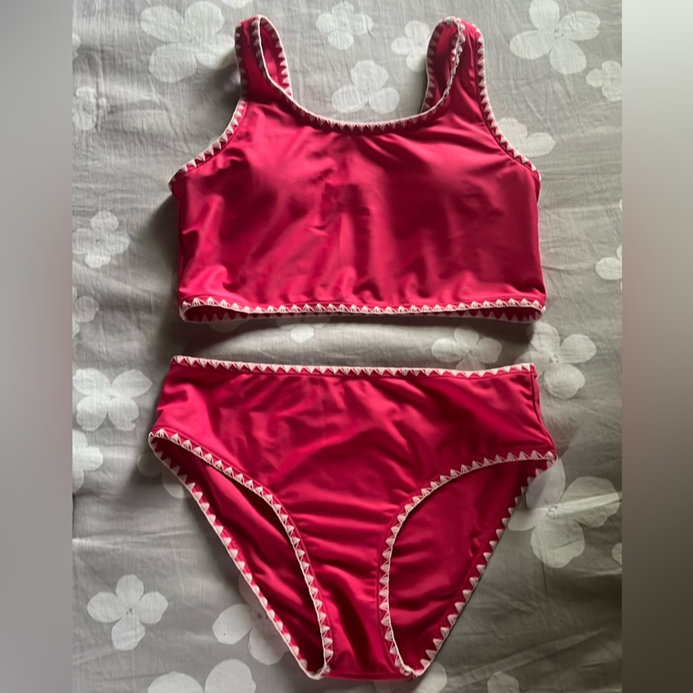 Pink bikini set